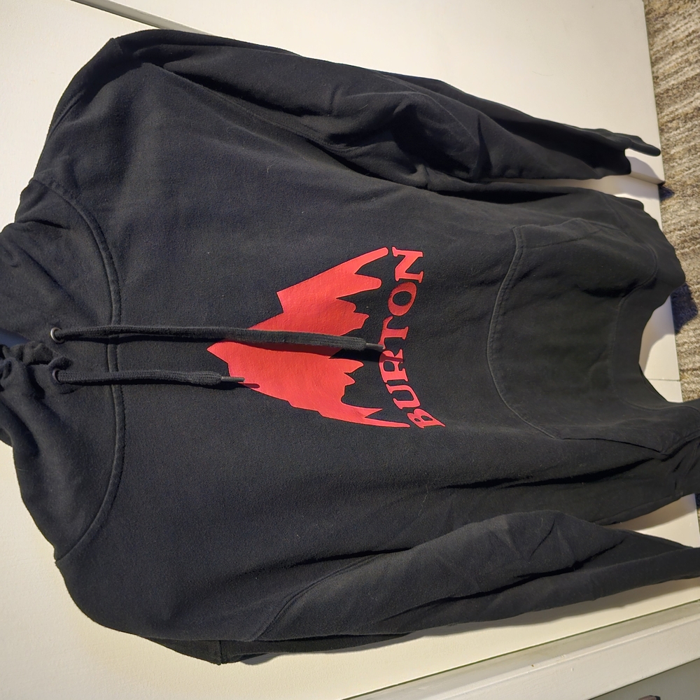 Burton Black and Red Men's Sweater